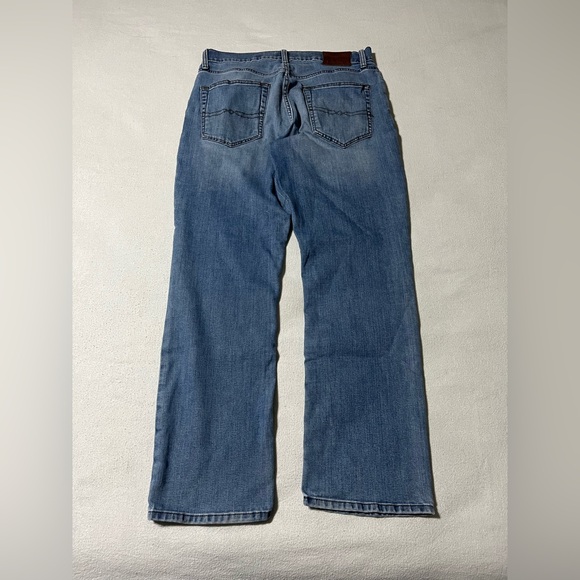 Lucky Brand 363 Straight Jeans Mens 31x29‎ Blue Denim Medium Wash - Picture 8 of 10